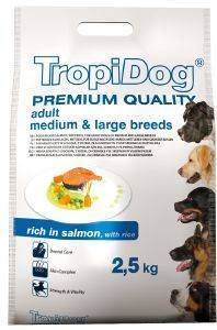   TROPIDOG PREMIUM ADULT MEDIUM-LARGE BREEDS  &  2.5KG