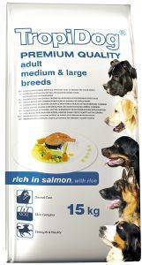   TROPIDOG PREMIUM ADULT MEDIUM-LARGE BREEDS  &  15KG