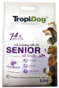   TROPIDOG PREMIUM SENIOR ALL BREEDS  &  2.5KG