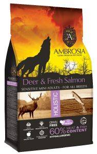 ����� ������ AMBROSIA GRAIN FREE ADULT MINI ����� & ������� ������� 6KG