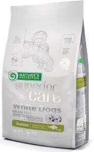 ΤΡΟΦΗ ΣΚΥΛΟΥ NATURE\'S PROTECTION GRAIN FREE JUNIOR SMALL BREED ΛΕΥΚΟ ΨΑΡΙ ΓΙΑ ΛΕΥΚΟ ΤΡΙΧΩΜΑ 1.5KG ΤΡΟΦΗ ΣΚΥΛΟΥ NATURE\'S PROTECTION GRAIN FREE JUNIOR SMALL BREED ΛΕΥΚΟ ΨΑΡΙ ΓΙΑ ΛΕΥΚΟ ΤΡΙΧΩΜΑ 1.5KG