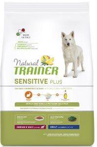 ΤΡΟΦΗ ΣΚΥΛΟΥ TRAINER SENSITIVE PLUS ADULT MEDIUM & MAXI ΚΟΥΝΕΛΙ 12KG ΤΡΟΦΗ ΣΚΥΛΟΥ TRAINER SENSITIVE PLUS ADULT MEDIUM & MAXI ΚΟΥΝΕΛΙ 12KG