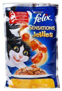 ΚΟΝΣΕΡΒΑ ΓΑΤΑΣ FELIX SENSATIONS ΒΟΔΙΝΟ & ΝΤΟΜΑΤΑ 100GR ΚΟΝΣΕΡΒΑ ΓΑΤΑΣ FELIX SENSATIONS ΒΟΔΙΝΟ & ΝΤΟΜΑΤΑ 100GR
