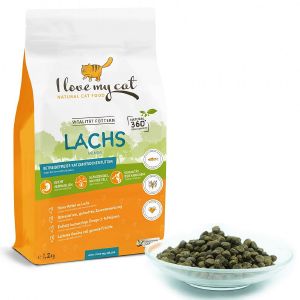 ΤΡΟΦΗ ΓΑΤΑΣ I LOVE MY CAT ΣΟΛΩΜΟΣ 1.2KG ΤΡΟΦΗ ΓΑΤΑΣ I LOVE MY CAT ΣΟΛΩΜΟΣ 1.2KG