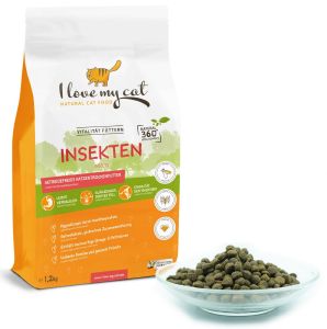 ΤΡΟΦΗ ΓΑΤΑΣ I LOVE MY CAT ΕΝΤΟΜΑ 1.2KG ΤΡΟΦΗ ΓΑΤΑΣ I LOVE MY CAT ΕΝΤΟΜΑ 1.2KG