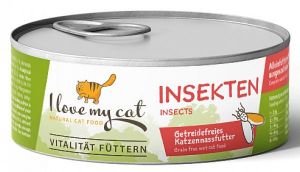 ΚΟΝΣΕΡΒΑ ΓΑΤΑΣ I LOVE MY CAT ΕΝΤΟΜΑ 100GR ΚΟΝΣΕΡΒΑ ΓΑΤΑΣ I LOVE MY CAT ΕΝΤΟΜΑ 100GR