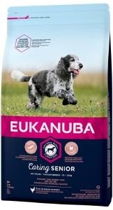   EUKANUBA MATURE & SENIOR MEDIUM  BREEDS   2KG