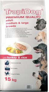   TROPIDOG PREMIUM ADULT MEDIUM-LARGE BREEDS  &  12KG