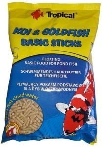 TROPICAL ΤΡΟΦΗ TROPICAL KOI - GOLDFISH BASIC STICKS ΣΑΚΟΥΛΑΚΙ 90GR