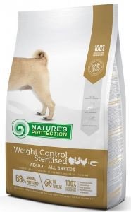   NATURE'S PROTECTION GRAIN FREE ADULT WEIGHT CONTROL STERILISED 12KG