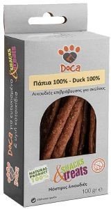 DOCA ΦΥΣΙΚΕΣ ΛΙΧΟΥΔΙΕΣ ΣΚΥΛΟΥ DOCA STICKS ΠΑΠΙΑ 100GR