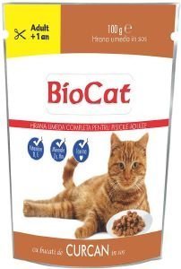 BIOCAT ΦΑΚΕΛΑΚΙ ΓΑΤΑΣ BIOCAT ΚΟΤΟΠΟΥΛΟ 100GR