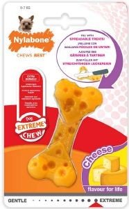 NYLABONE DURA CHEW CHEESE BONE XS