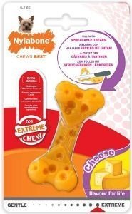 NYLABONE DURA CHEW CHEESE BONE M NYLABONE DURA CHEW CHEESE BONE M
