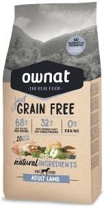 OWNAT ΤΡΟΦΗ ΣΚΥΛΟΥ OWNAT JUST ADULT ΑΡΝΙ 3KG