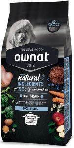 OWNAT ΤΡΟΦΗ ΣΚΥΛΟΥ OWNAT ULTRA MAXI JUNIOR 3KG