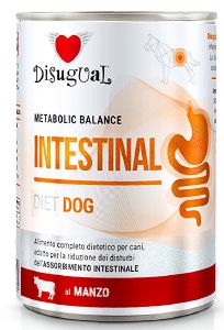 DISUGUAL ΚΟΝΣΕΡΒΑ ΣΚΥΛΟΥ DISUGUAL METABOLIC BALANCE INTESTINAL ΜΕ ΒΟΔΙΝΟ 400GR