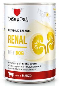 DISUGUAL ΚΟΝΣΕΡΒΑ ΣΚΥΛΟΥ DISUGUAL METABOLIC BALANCE RENAL ΜΕ ΒΟΔΙΝΟ 400GR