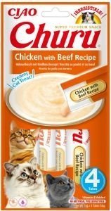 ΛΙΧΟΥΔΙΕΣ CHURU CAT ΚΟΤΟΠΟΥΛΟ & ΒΟΔΙΝΟ 56GR ΛΙΧΟΥΔΙΕΣ CHURU CAT ΚΟΤΟΠΟΥΛΟ & ΒΟΔΙΝΟ 56GR