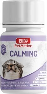 BIO PETACTIVE BIO PETACTIVE CALMING ΓΙΑ ΓΑΤΕΣ (60 ΤΑΜΠΛΕΤΕΣ)