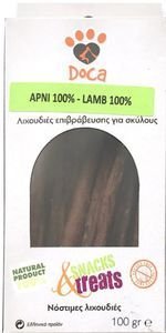 DOCA ΦΥΣΙΚΕΣ ΛΙΧΟΥΔΙΕΣ ΣΚΥΛΟΥ DOCA STICKS ΑΡΝΙ 100GR