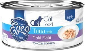 ΚΟΝΣΕΡΒΑ ΓΑΤΑΣ EGEO ΤΟΝΟΣ ΜΕ ΚΥΝΗΓΟ ΣΕ ΖΕΛΕ 85GR ΚΟΝΣΕΡΒΑ ΓΑΤΑΣ EGEO ΤΟΝΟΣ ΜΕ ΚΥΝΗΓΟ ΣΕ ΖΕΛΕ 85GR