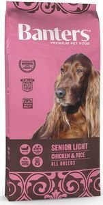 ΤΡΟΦΗ ΣΚΥΛΟΥ BANTERS SENIOR-LIGHT ALL BREEDS ΚΟΤΟΠΟΥΛΟ & ΡΥΖΙ 3KG ΤΡΟΦΗ ΣΚΥΛΟΥ BANTERS SENIOR-LIGHT ALL BREEDS ΚΟΤΟΠΟΥΛΟ & ΡΥΖΙ 3KG
