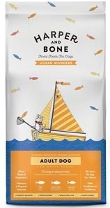 HARPER - BONE ΤΡΟΦΗ ΣΚΥΛΟΥ HARPER - BONE ADULT MEDIUM-LARGE OCEAN WONDERS ΤΟΝΟΣ-ΣΟΛΟΜΟΣ - ΛΕΥΚΟ ΨΑΡΙ 2KG