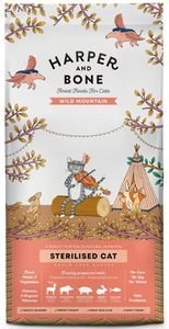 HARPER - BONE ΤΡΟΦΗ ΓΑΤΑΣ HARPER-BONE STERIL WILD MOUNTAIN ΕΛΑΦΙ-ΑΓΡΙΟΓΟΥΡΟΥΝΟ-ΙΒΗΡΙΚΟΣ ΧΟΙΡΟΣ-ΚΟΥΝΕΛΙ-ΣΟΛΟΜΟΣ 2KG