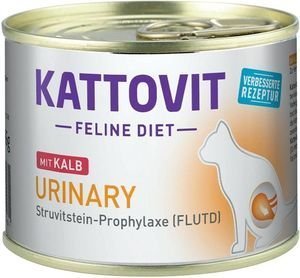 KATTOVIT ΚΟΝΣΕΡΒΑ ΓΑΤΑΣ KATTOVIT URINARY ΜΟΣΧΑΡΙ 185GR