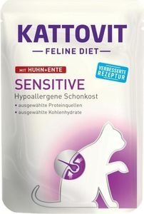 ΦΑΚΕΛΑΚΙ ΓΑΤΑΣ KATTOVIT SENSITIVE ΚΟΤΟΠΟΥΛΟ & ΠΑΠΙΑ 85GR ΦΑΚΕΛΑΚΙ ΓΑΤΑΣ KATTOVIT SENSITIVE ΚΟΤΟΠΟΥΛΟ & ΠΑΠΙΑ 85GR