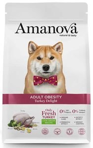 ΤΡΟΦΗ ΣΚΥΛΟΥ AMANOVA ADULT OBESITY DELIGHT ΓΑΛΟΠΟΥΛΑ 10KG