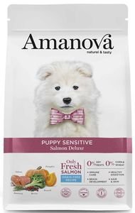 ΤΡΟΦΗ ΣΚΥΛΟΥ AMANOVA PUPPY SENSITIVE DELUXE ΣΟΛΟΜΟΣ 2KG ΤΡΟΦΗ ΣΚΥΛΟΥ AMANOVA PUPPY SENSITIVE DELUXE ΣΟΛΟΜΟΣ 2KG