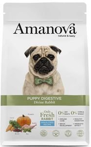 AMANOVA ΤΡΟΦΗ ΣΚΥΛΟΥ AMANOVA PUPPY DIGESTIVE DIVINE ΚΟΥΝΕΛΙ 2KG