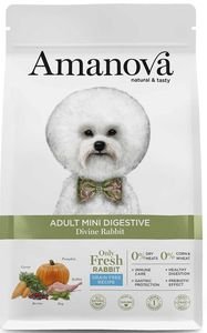 AMANOVA ΤΡΟΦΗ ΣΚΥΛΟΥ AMANOVA ADULT MINI DIGESTIVE DIVINE ΚΟΥΝΕΛΙ 2KG