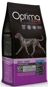 OPTIMANOVA ΤΡΟΦΗ ΣΚΥΛΟΥ OPTIMANOVA ADULT GIANT ΚΟΤΟΠΟΥΛΟ - ΡΥΖΙ 12KG