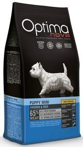 OPTIMANOVA ΤΡΟΦΗ ΣΚΥΛΟΥ OPTIMANOVA PUPPY MINI ΚΟΤΟΠΟΥΛΟ - ΡΥΖΙ 2KG