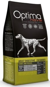 OPTIMANOVA ΤΡΟΦΗ ΣΚΥΛΟΥ OPTIMANOVA ADULT DIGESTIVE ΚΟΥΝΕΛΙ - ΠΑΤΑΤΑ 2KG