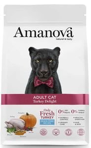 AMANOVA ΤΡΟΦΗ ΓΑΤΑΣ AMANOVA ADULT DELIGHT ΓΑΛΟΠΟΥΛΑ 1.5KG