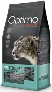 OPTIMANOVA ΤΡΟΦΗ ΓΑΤΑΣ OPTIMANOVA ADULT STERILIZED ΚΟΤΟΠΟΥΛΟ - ΡΥΖΙ 8KG