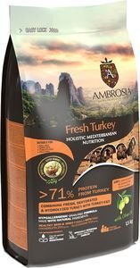 AMBROSIA ΤΡΟΦΗ ΣΚΥΛΟΥ AMBROSIA MEDITERRANEAN DIET SENIOR LIGHT - STERILIZED ΓΑΛΟΠΟΥΛΑ 1.5KG