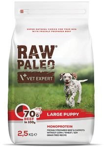 ΤΡΟΦΗ ΣΚΥΛΟΥ RAW PALEO PUPPY LARGE ΒΟΔΙΝΟ 2.5KG ΤΡΟΦΗ ΣΚΥΛΟΥ RAW PALEO PUPPY LARGE ΒΟΔΙΝΟ 2.5KG