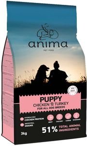 ΤΡΟΦΗ ΣΚΥΛΟΥ ANIMA PUPPY ΚΟΤΟΠΟΥΛΟ & ΓΑΛΟΠΟΥΛΑ 3KG ΤΡΟΦΗ ΣΚΥΛΟΥ ANIMA PUPPY ΚΟΤΟΠΟΥΛΟ & ΓΑΛΟΠΟΥΛΑ 3KG
