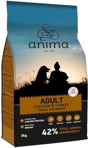 ANIMA ΤΡΟΦΗ ΣΚΥΛΟΥ ANIMA ADULT ΚΟΤΟΠΟΥΛΟ - ΓΑΛΟΠΟΥΛΑ 14KG