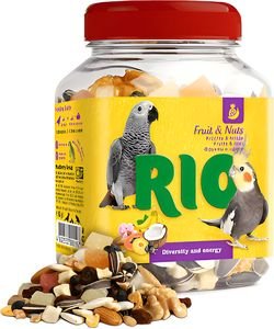 ΤΡΟΦΗ RIO FRUITS AND NUTS MIX NATURAL ΓΙΑ ΜΙΚΡΟΥΣ ΚΑΙ ΜΕΣΑΙΟΥΣ ΠΑΠΑΓΑΛΟΥΣ 160GR ΤΡΟΦΗ RIO FRUITS AND NUTS MIX NATURAL ΓΙΑ ΜΙΚΡΟΥΣ ΚΑΙ ΜΕΣΑΙΟΥΣ ΠΑΠΑΓΑΛΟΥΣ 160GR