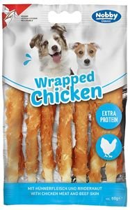   NOBBY CLASSIC BBQ WRAPPED CHICKEN (80GR)