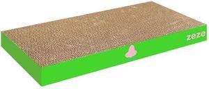  ZEZE SCRATCHING BOARD GREEN (44X22X4CM)