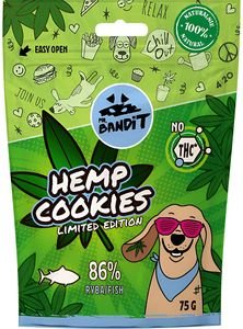 ΛΙΧΟΥΔΙΕΣ ΣΚΥΛΟΥ VET EXPERT MR BANDIT HEMP COOCKIES FISH (75 GR) ΛΙΧΟΥΔΙΕΣ ΣΚΥΛΟΥ VET EXPERT MR BANDIT HEMP COOCKIES FISH (75 GR)