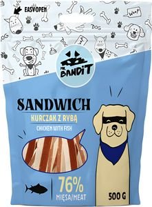 ΛΙΧΟΥΔΙΕΣ ΣΚΥΛΟΥ VET EXPERT MR BANDIT SANDWICH CHICKEN WITH FISH (500 GR) ΛΙΧΟΥΔΙΕΣ ΣΚΥΛΟΥ VET EXPERT MR BANDIT SANDWICH CHICKEN WITH FISH (500 GR)