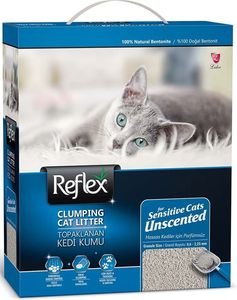 ΑΜΜΟΣ ΓΑΤΑΣ REFLEX CLUMPING CAT LITTER BENTONITE FOR SENSITIVE CATS UNSCENTED (10L) ΑΜΜΟΣ ΓΑΤΑΣ REFLEX CLUMPING CAT LITTER BENTONITE FOR SENSITIVE CATS UNSCENTED (10L)